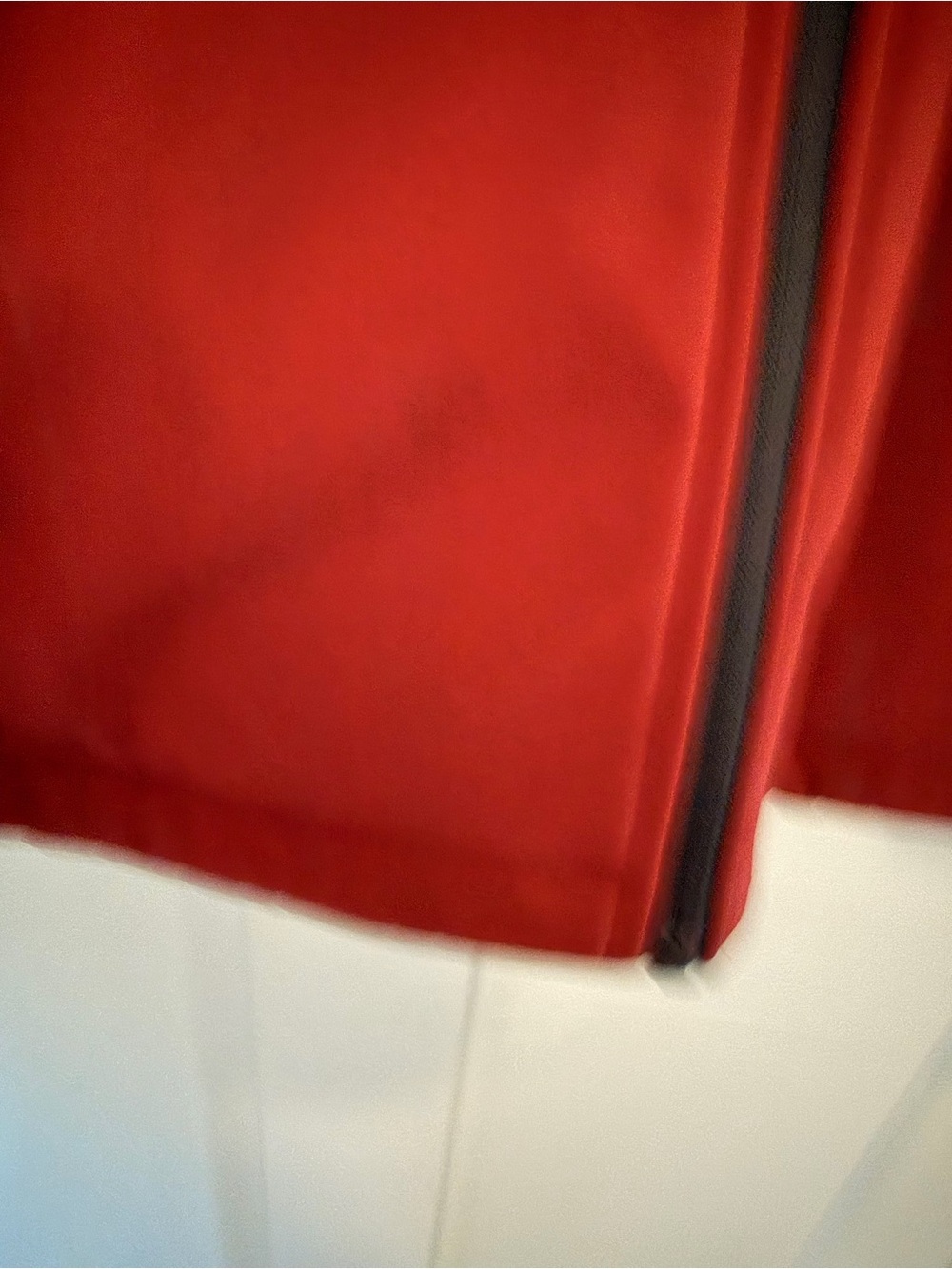 Red Softshell Jacket with Hood - Picture 5 of 7